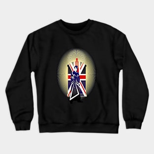 DOCTOR WHO LOVES ENGLAND Crewneck Sweatshirt